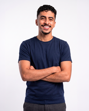 Camiseta Básica Essencial® - Azul Marinho