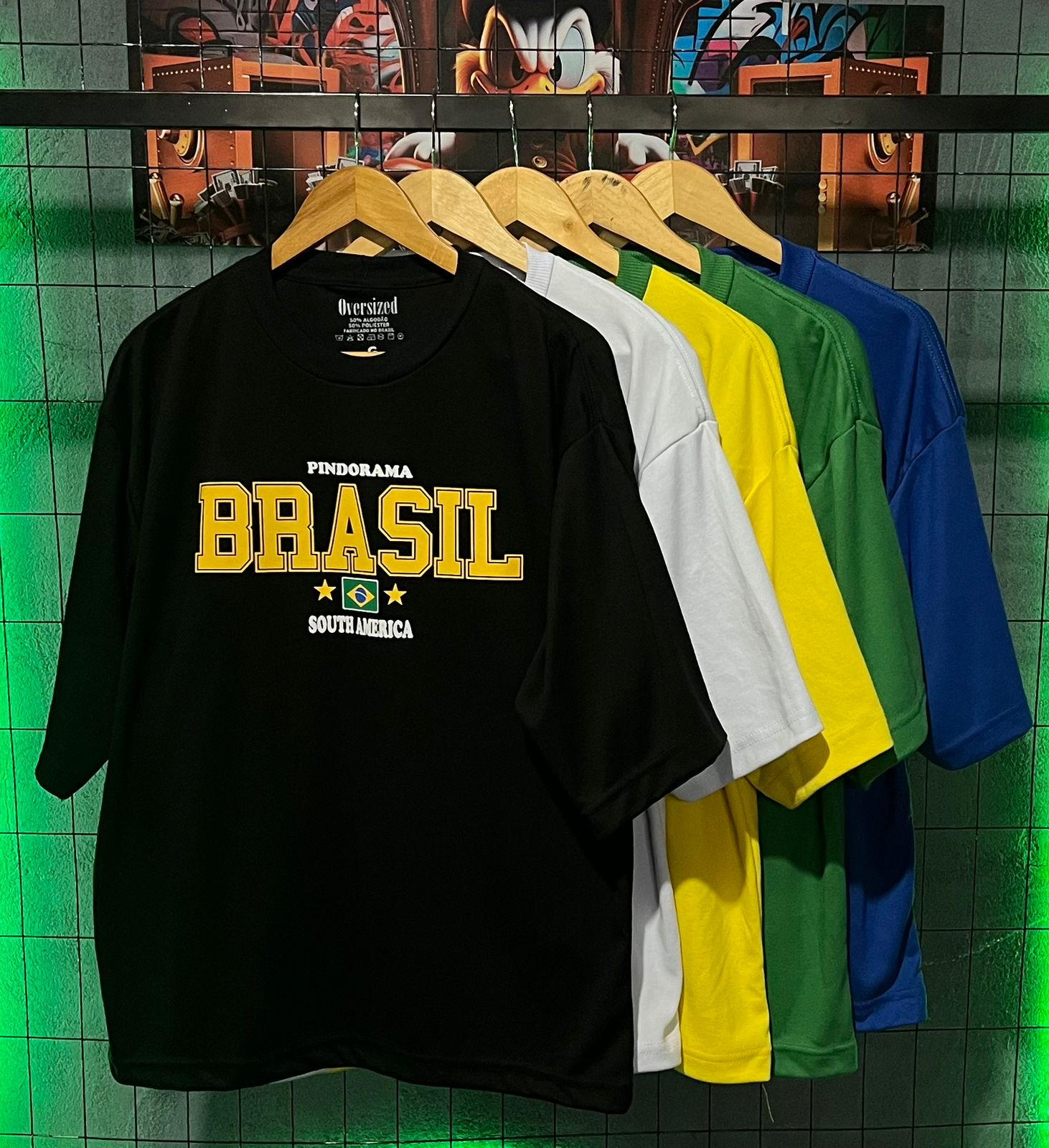 Camiseta Oversized Essencial® Pindorama Brasil