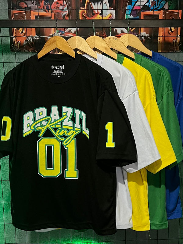 Camiseta Oversized Essencial® Brazil King 01