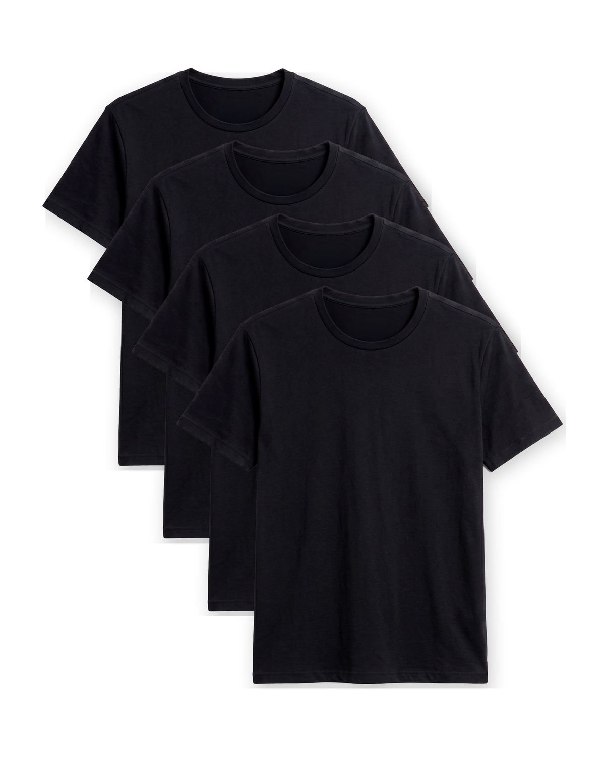 Kit 4 Camisas Básicas Essencial® - Preta