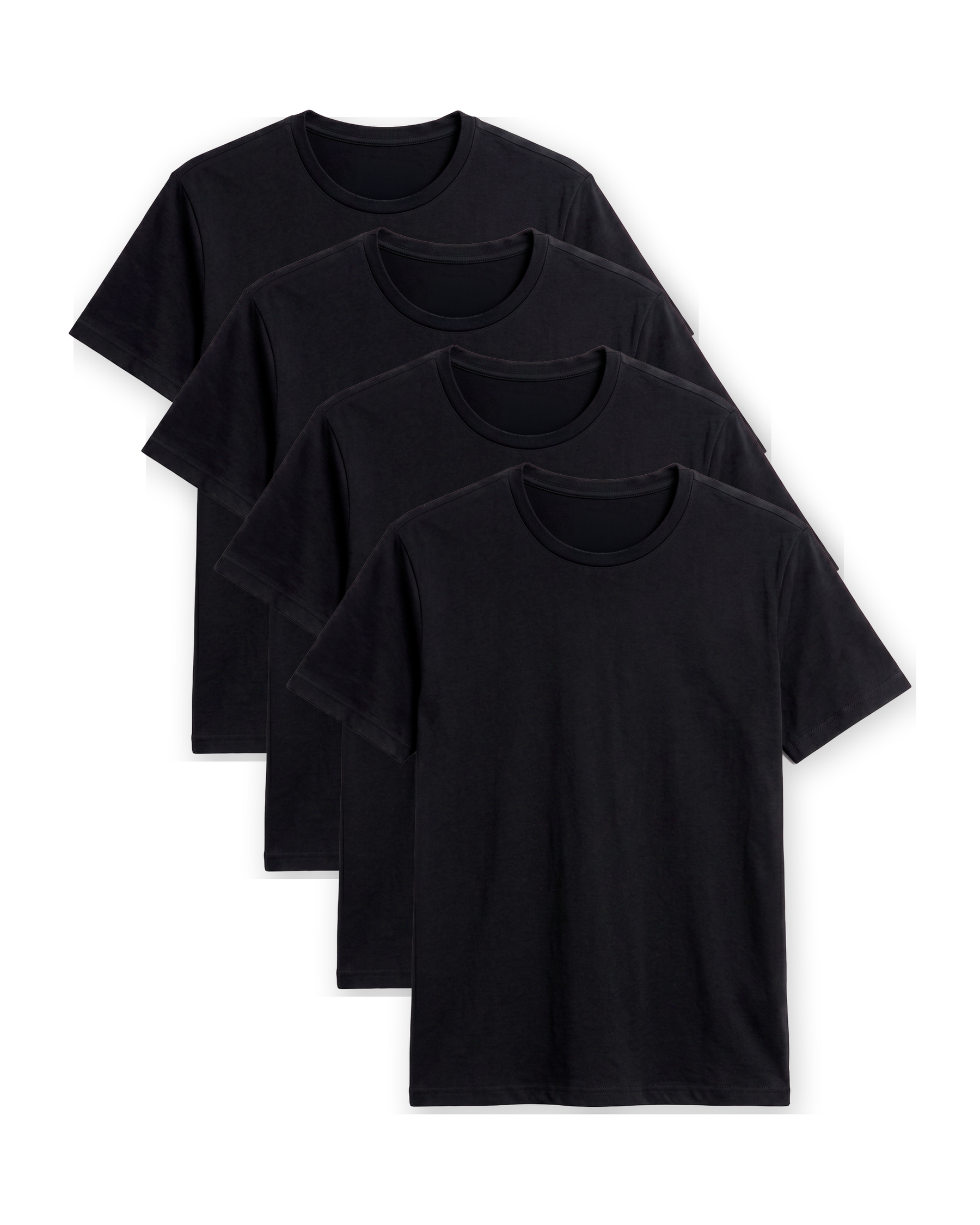 Kit 4 Camisas Básicas Essencial® - Preta